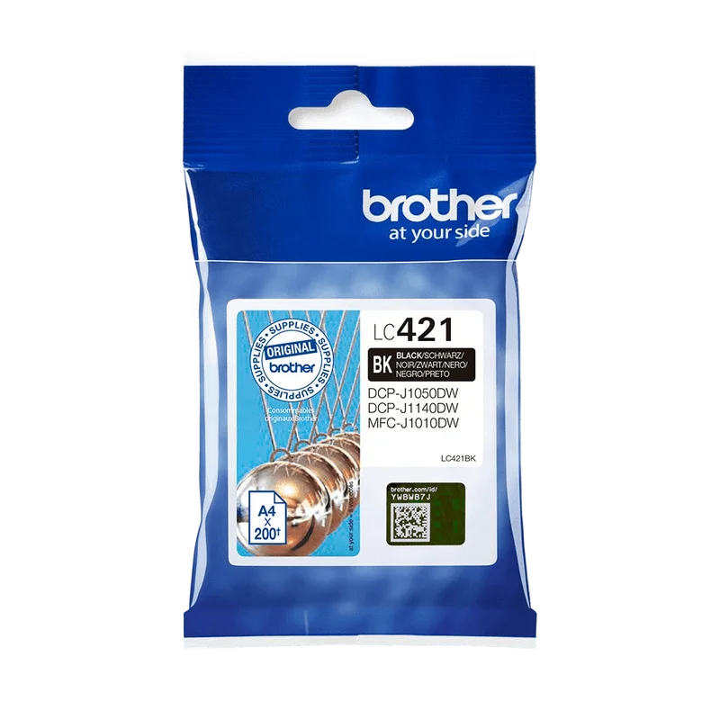Brother LC-421BK zwart