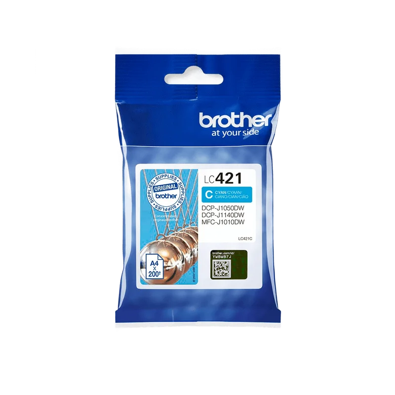 Brother LC-421C cyaan