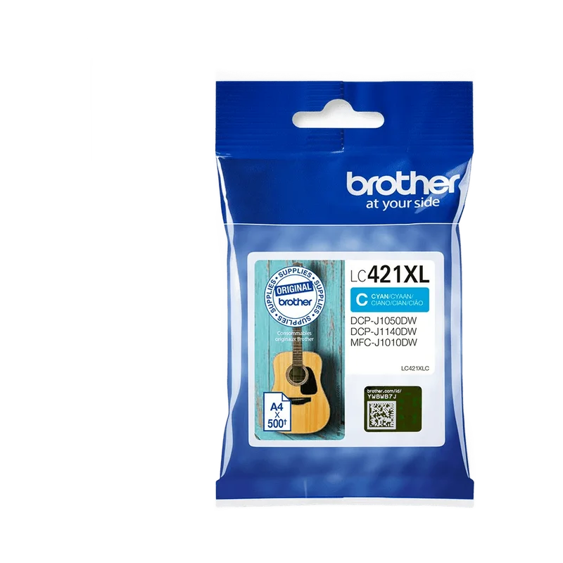 Brother LC-421XLC cyaan