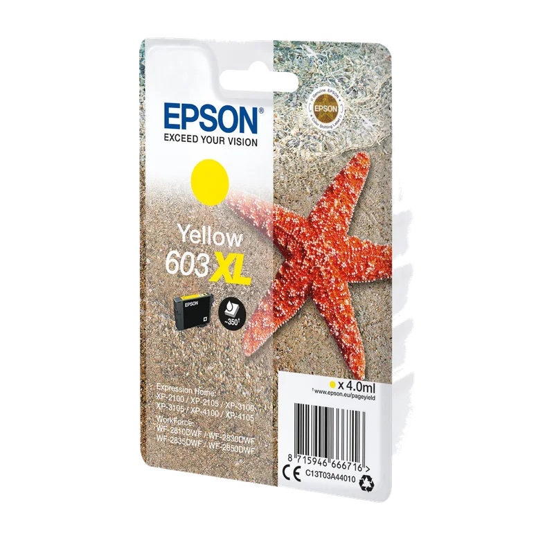 Epson 603XL geel (T03A4)