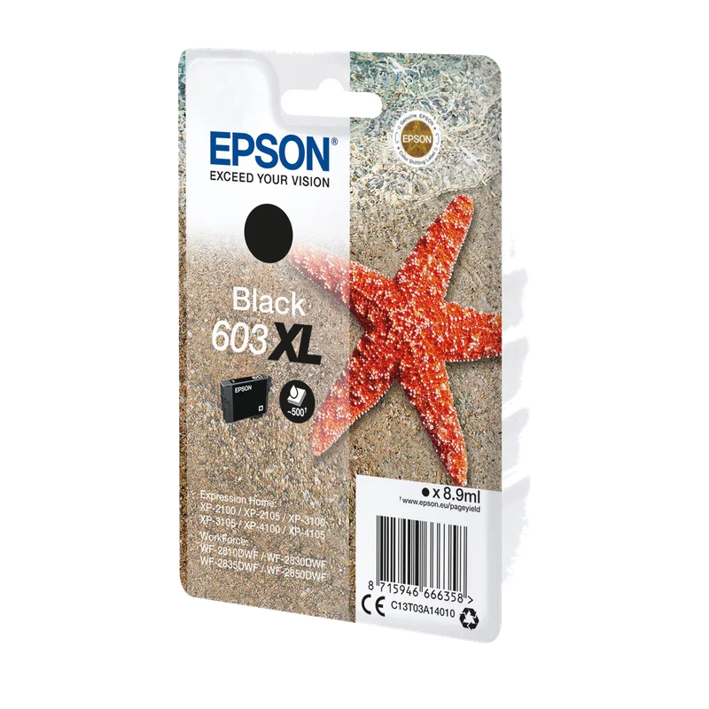 Epson 603XL zwart (T03A1)