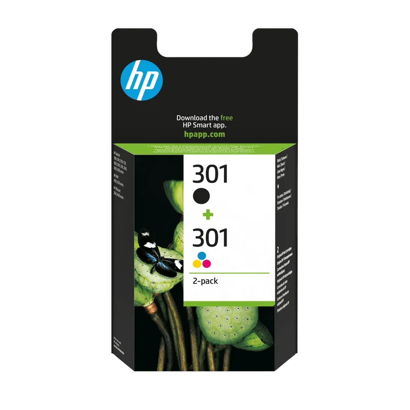 HP 301 set zwart en kleur (N9J72AE)