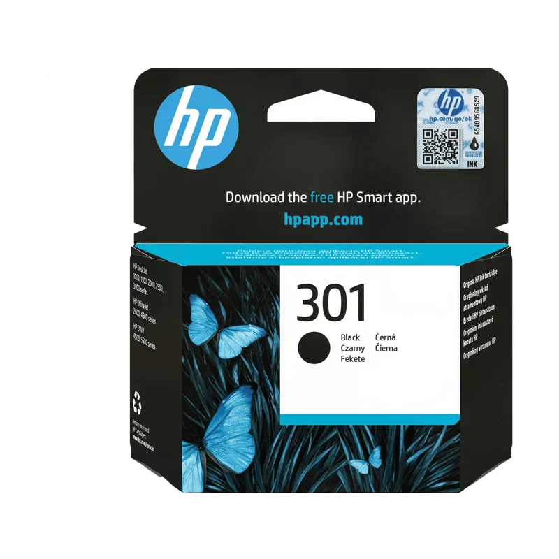 HP 301 zwart (CH561EE)
