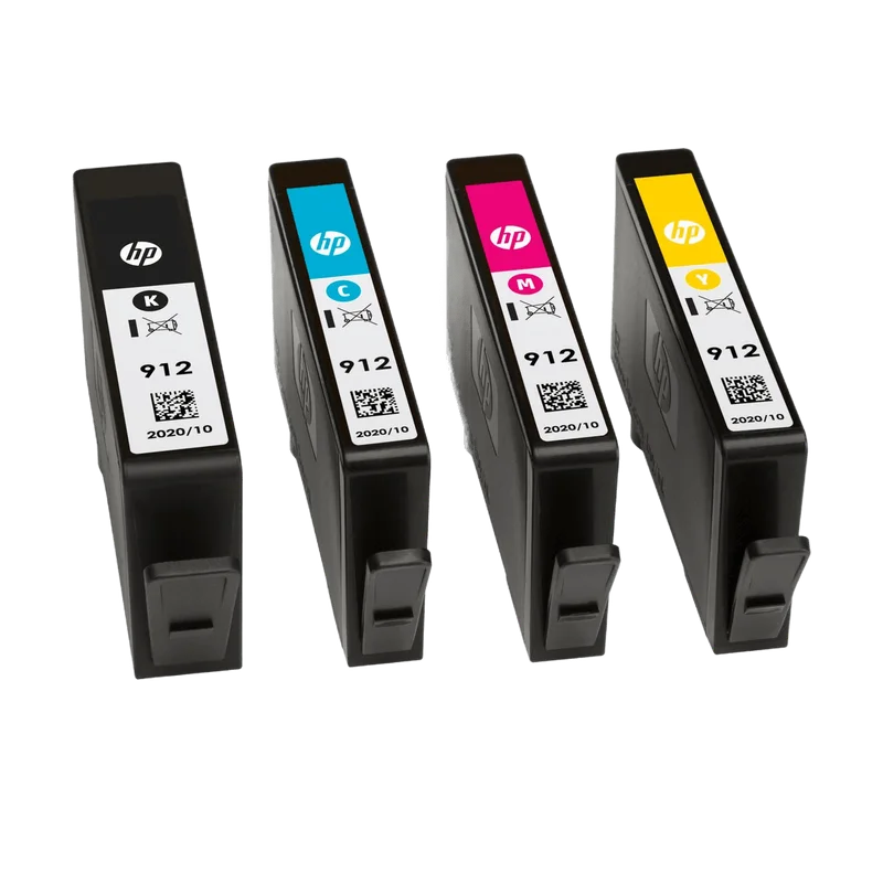 HP 912 set zwart en kleur (6ZC74AE)